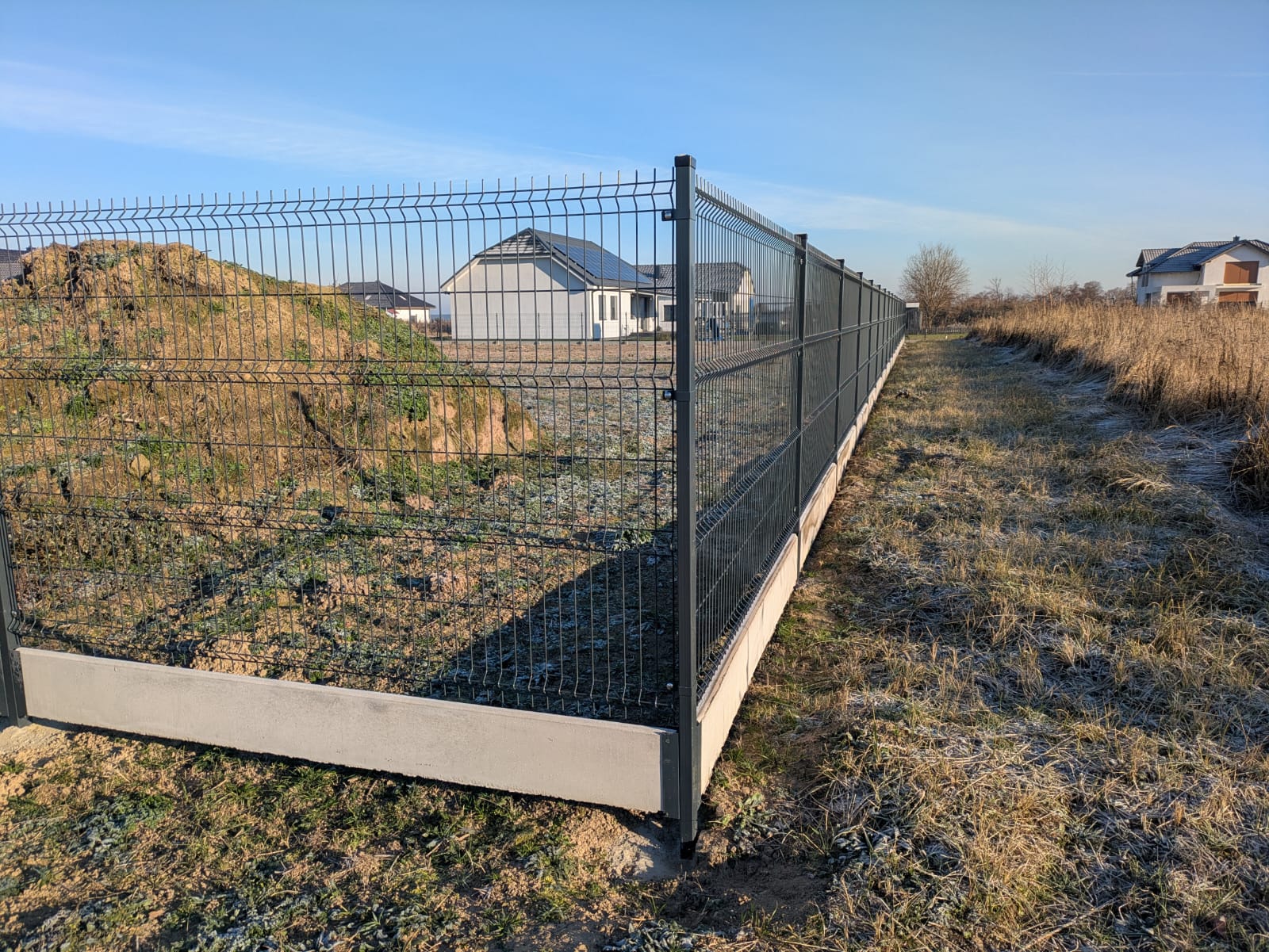 Panel 3D z deską cokołową