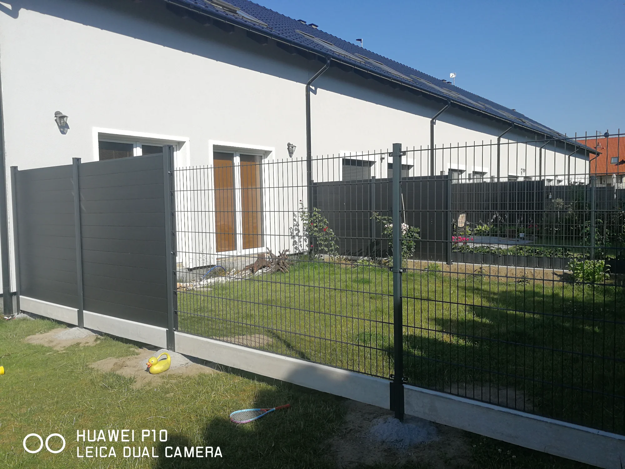 Panele z podmurówką betonową - Gorzów