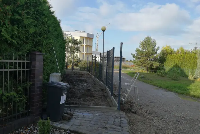 Ogrodzenie panelowe 2D bez taśmy maskującej
